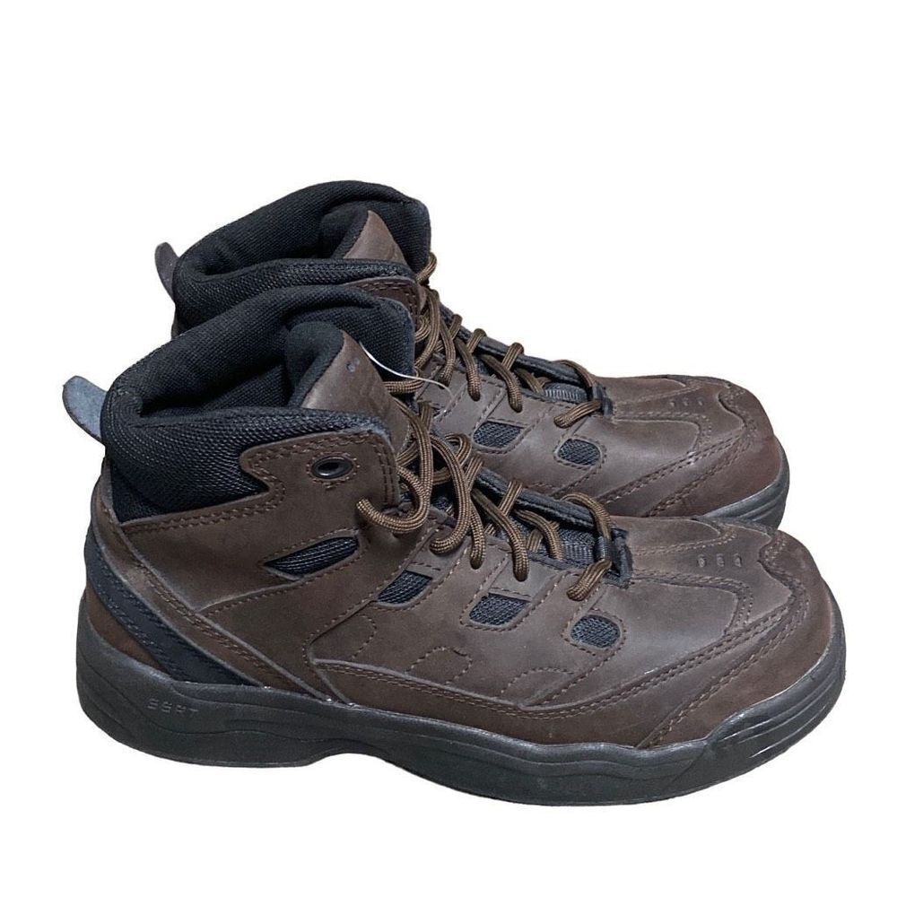 Red Wing Worx Brown Non Metallic Safety Toe Hiker Boot Size 7 NEW
